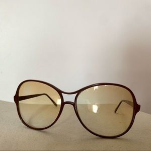 Authentic vintage Italian oversized sunglasses